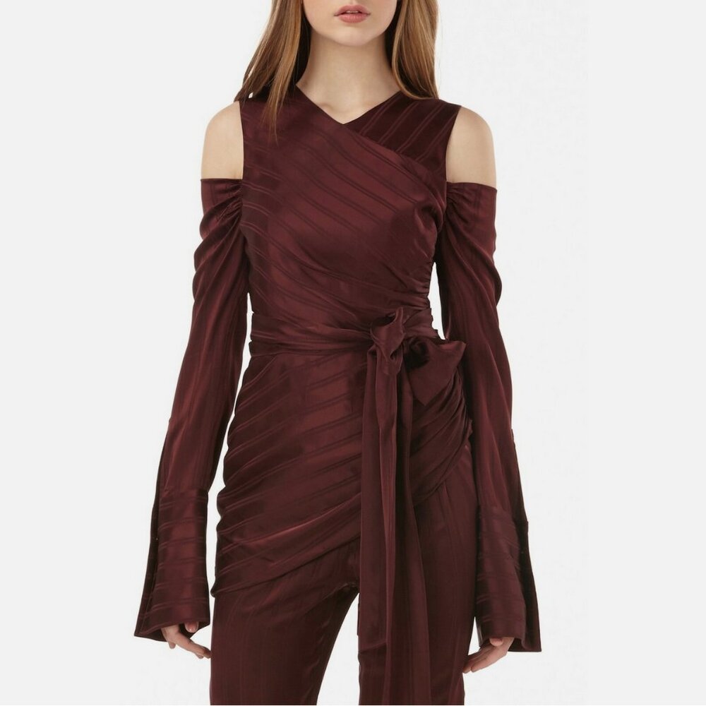 Amur Adrianne Top Bordeaux